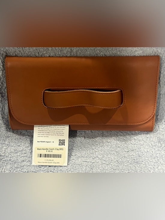 Able Handbags - Avle Leather Clutch NWT